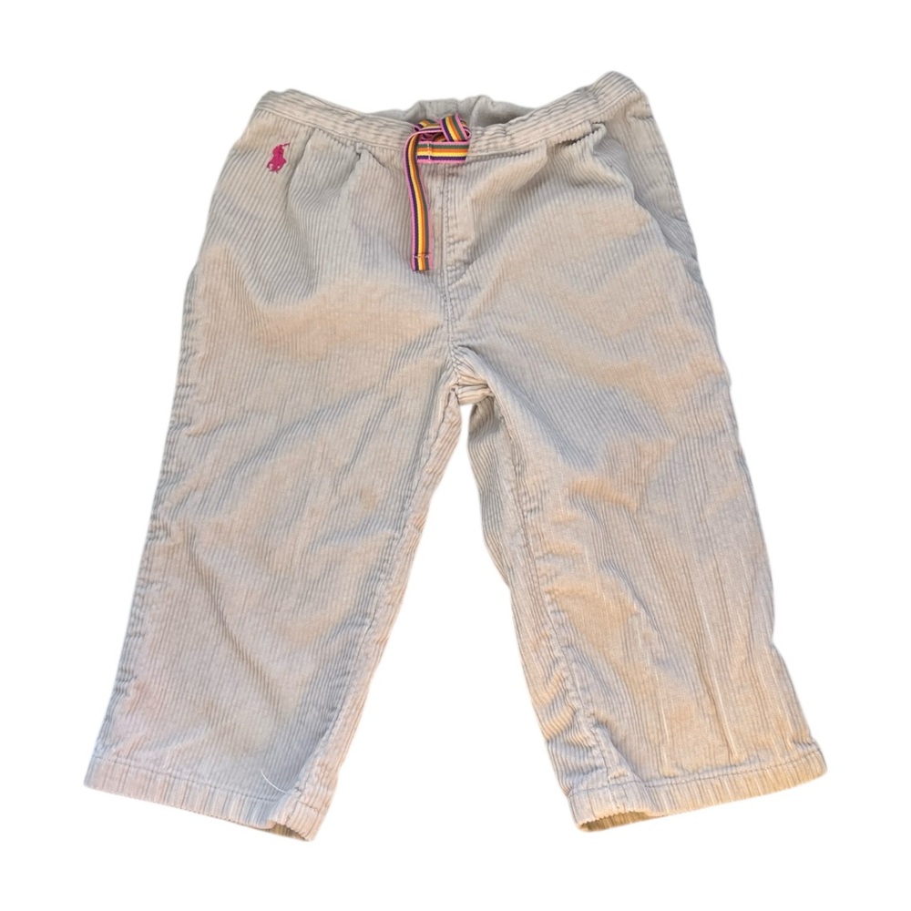 Ralph Lauren Kids Corduroy Pants Straight Leg Cotton Youth Size 18 Months 18M